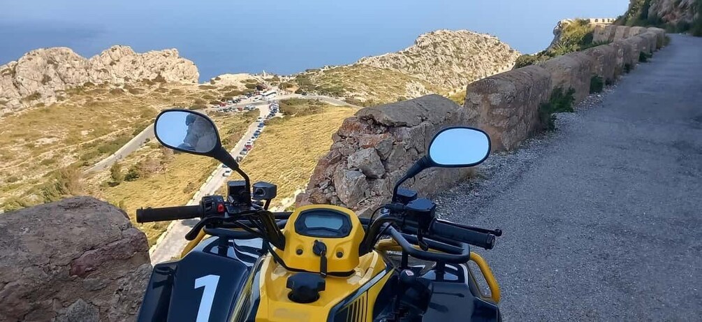 Alcudia: Quad Sightseeing Tour with Viewpoint and Beach