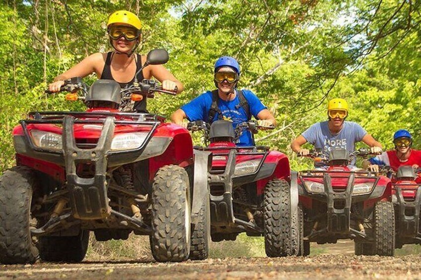 Special FullDay: ATV + Horses + 1Km Zipline + Transportation from Mexico City