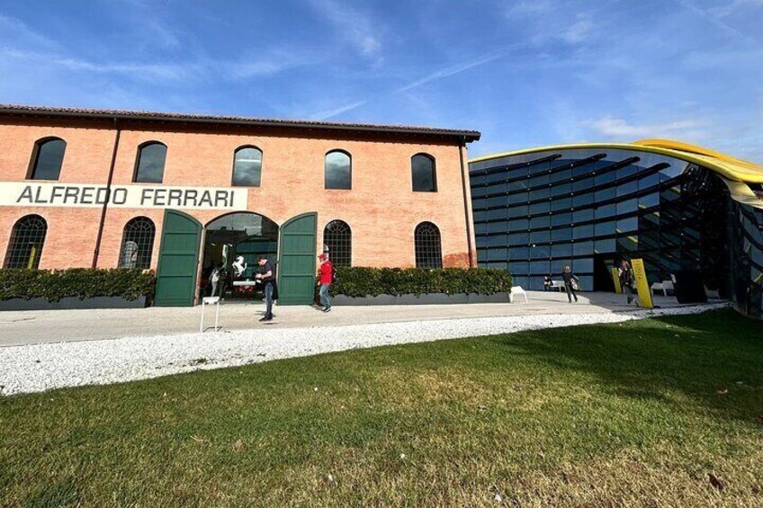 Visting Ferrari Museum in Modena