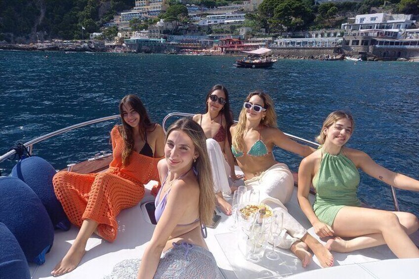 Arriving in Marina Piccola - Capri