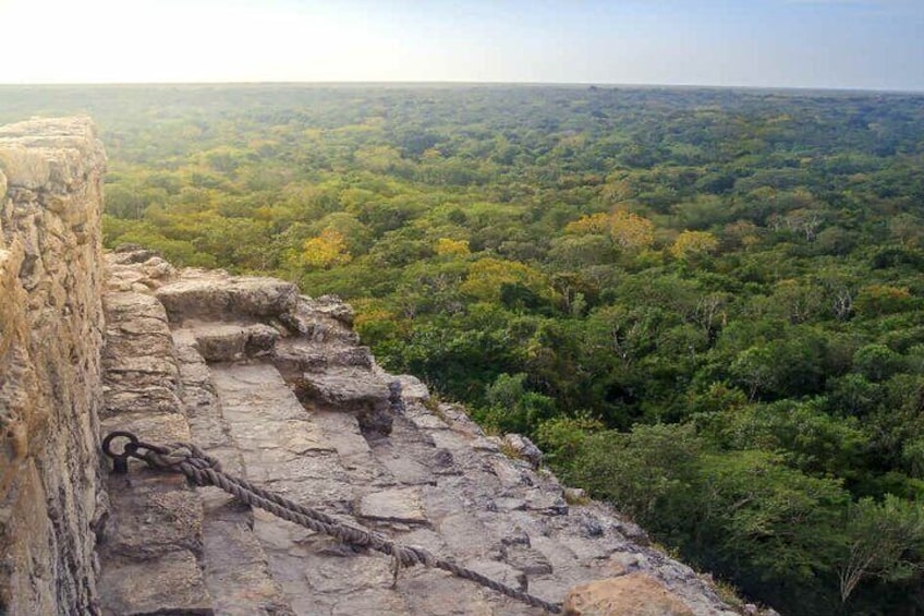 Extreme Adventure in Cobá (ATVs + Zip Lines + Cenote + Buffet)