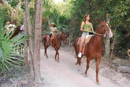 Private Horseback Riding to Cenotes in Tulum