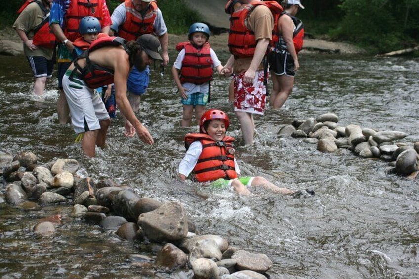 Lower Pigeon River Whitewater Rafting above Ages 3