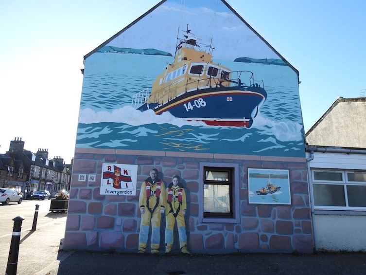 Invergordon In-app Audio Tour: Explore Local History, Murals and More