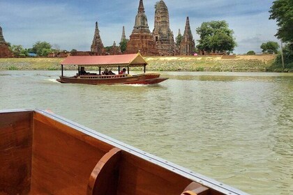 Ayutthaya World Heritage Site & Ayutthaya Boat Trip Private Tour