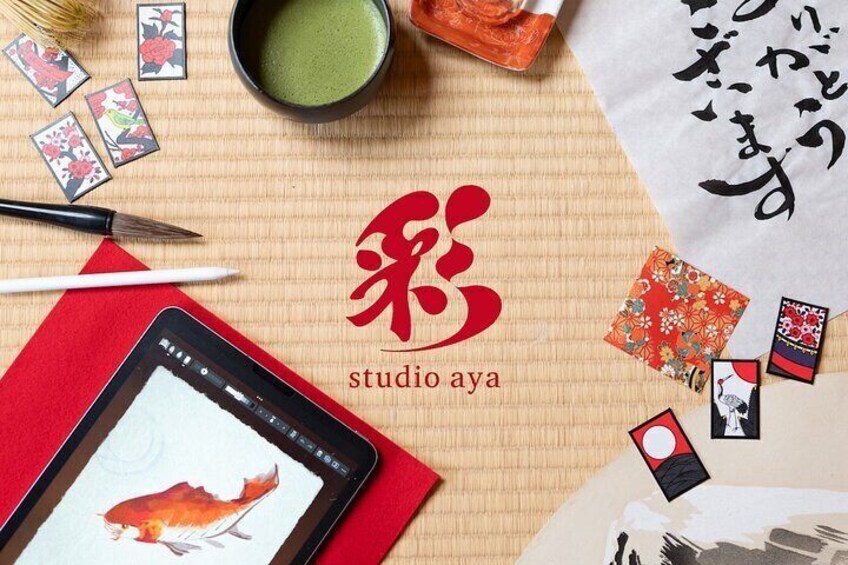 Calligraphy & Digital Art Workshop in Kyoto 