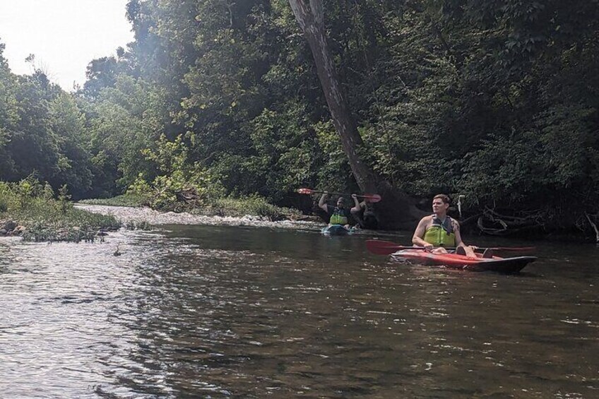 Kayaking on the Roanoke River Virginia