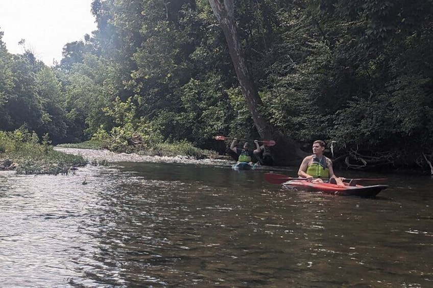 Kayaking on the Roanoke River Virginia