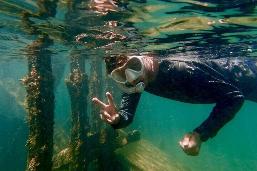 Jet Snorkel Experience through a Shipwreck in San Juan