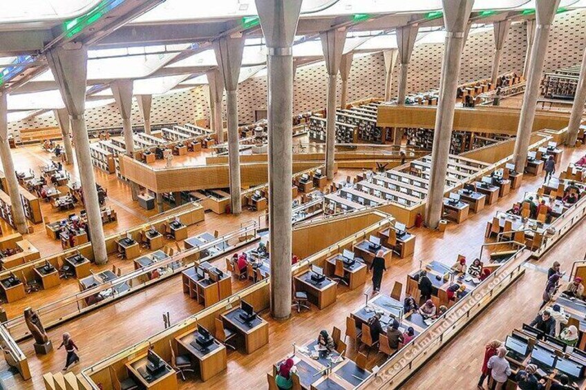 Bibliotheca Alexandrina, Modern Library of Alexandria, Egypt