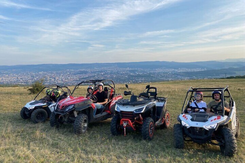 Buggy and ATV Ride on The Hills of Cluj Napoca