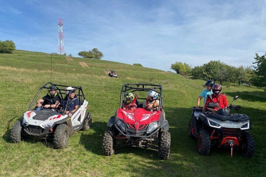 Buggy and ATV Ride on The Hills of Cluj Napoca