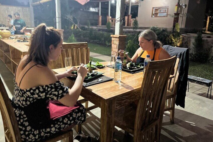 Evening Cooking Class with Romantic Dinner in Ubud