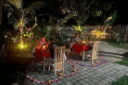 Evening Cooking Class with Romantic Dinner in Ubud