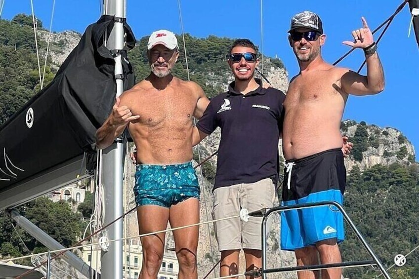 Boat tour of the Amalfi Coast with Aperitif