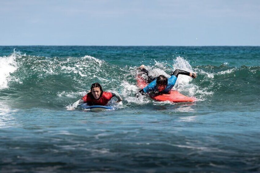 2 and a half hour Surf Lesson in Caleta de Famara, Lanzarote