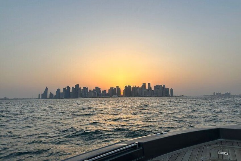 Doha Sunset Boat Cruise with Drinks