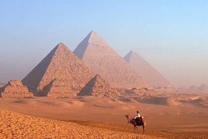 Private Tour in Egypt Giza Pyramids Sphinx and Camel