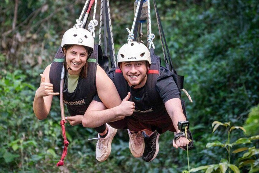 Bungy Jump & Giant Swing Combo in Skypark Cairns Australia