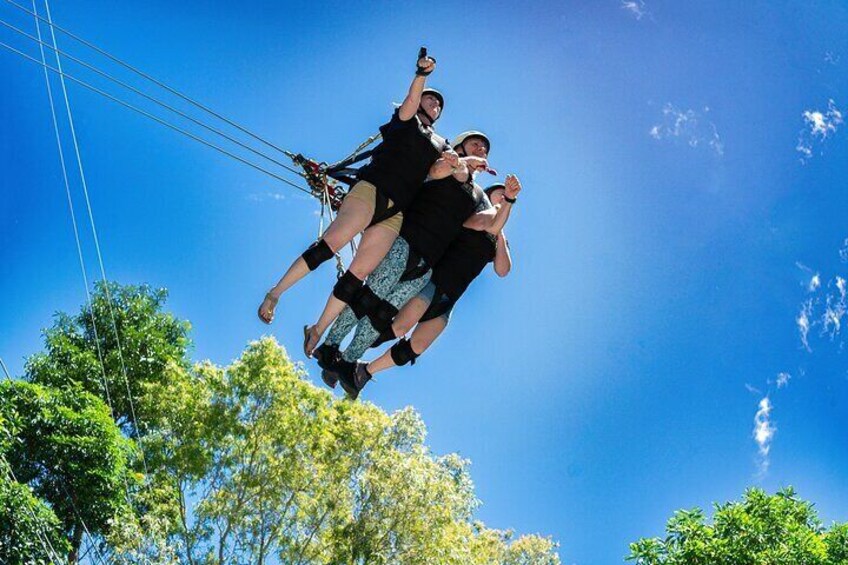 Bungy Jump & Giant Swing Combo in Skypark Cairns Australia