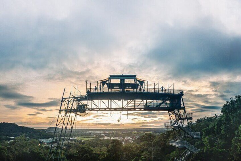 Bungy Jump & Giant Swing Combo in Skypark Cairns Australia