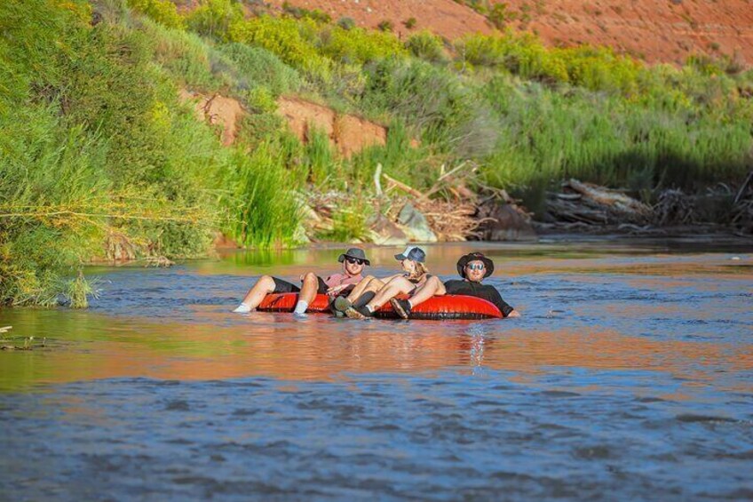 Relax on the Float Zion Virgin River tubing adventure