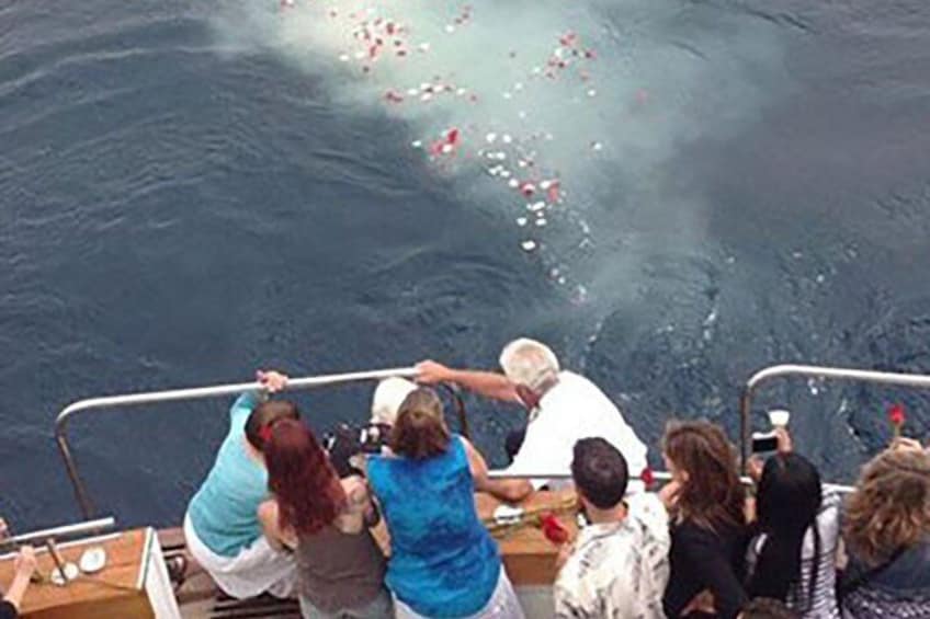 Galveston Burial at Sea Celebration of Life Charter