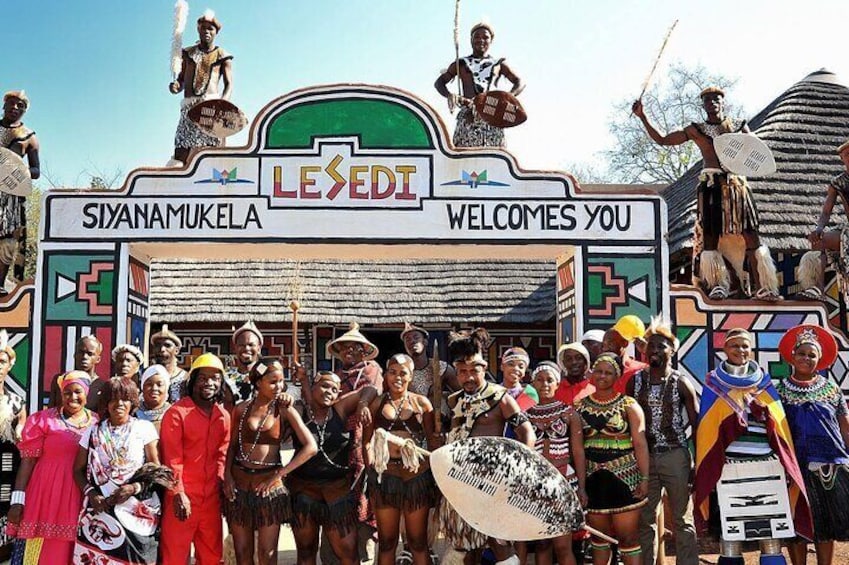 Half Day Tour in Lesedi Cultural Village in Johannesburg