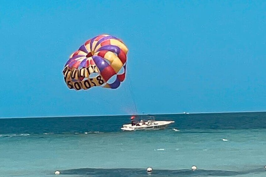 Parasailing and Jetski