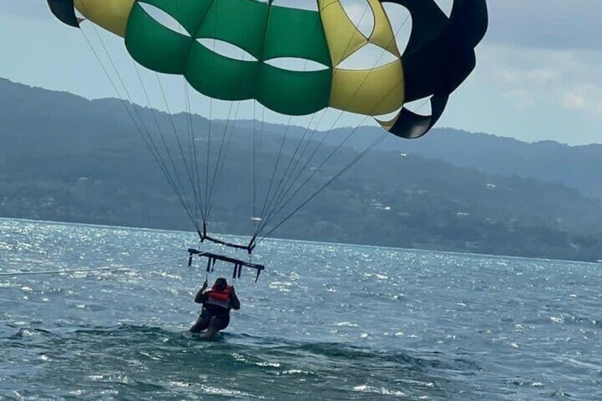 Private Activity Parasailing and Jet ski with transportation 