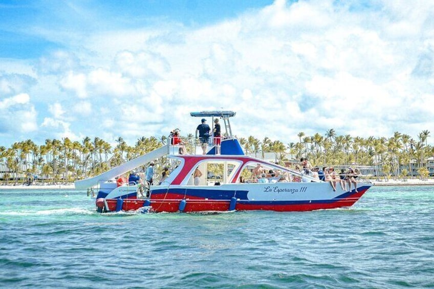 Catamaran Party Boat In Punta Cana With Pick Up