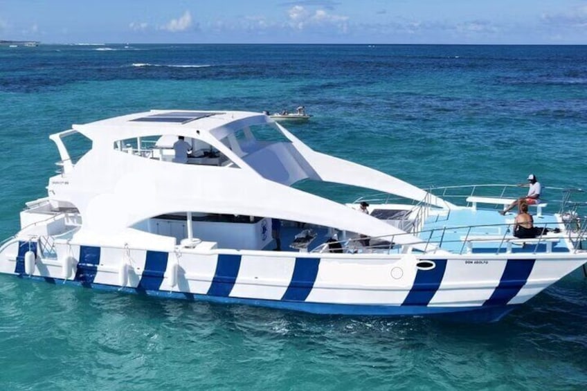 Catamaran Party Boat In Punta Cana With Pick Up