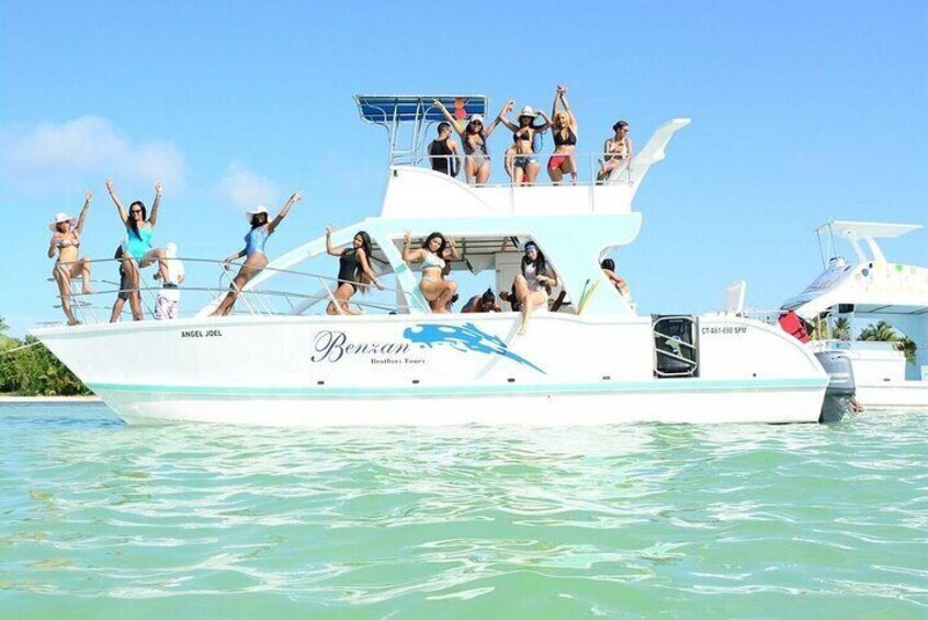 Catamaran Party Boat In Punta Cana With Pick Up