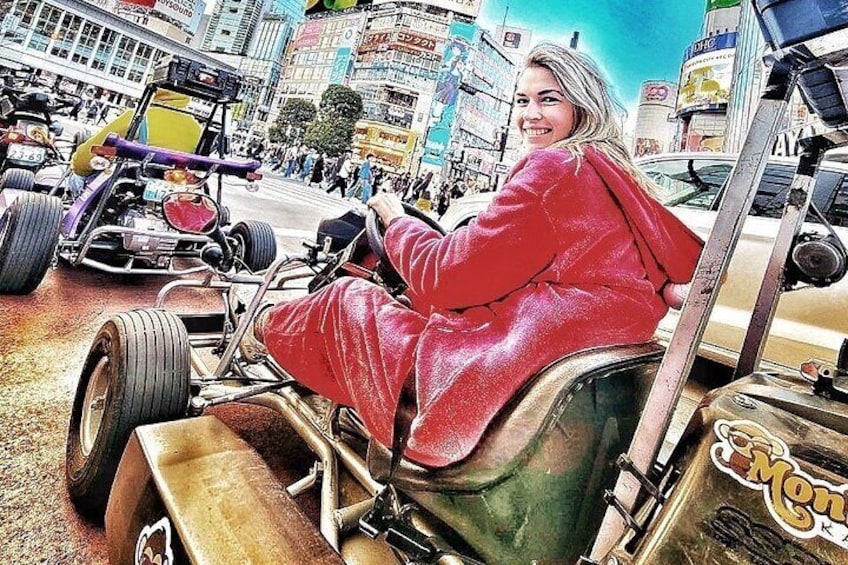 Tokyo Go Kart Experience in Shibuya Crossing, *IDP Must*