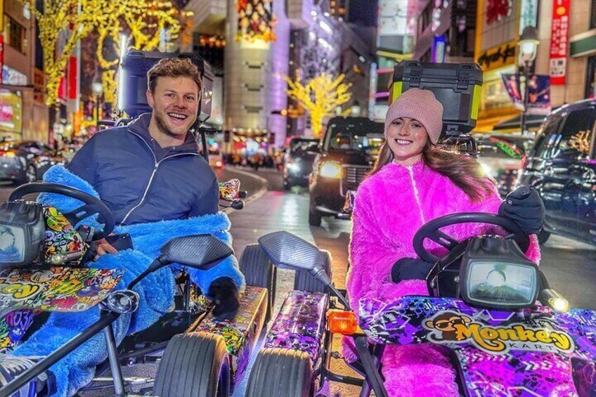 90 min Tokyo Go-Kart: Shibuya Crossing and Tokyo Tower*IDP MUST*