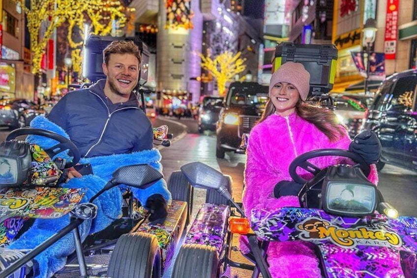 90 min Tokyo Go-Kart: Shibuya Crossing and Tokyo Tower*IDP MUST*