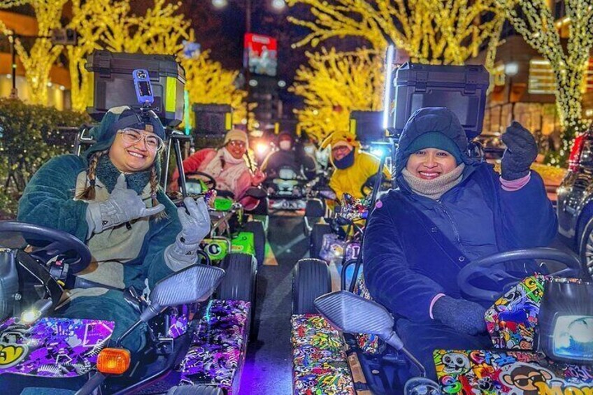 90 min Tokyo Go-Kart: Shibuya Crossing and Tokyo Tower*IDP MUST*