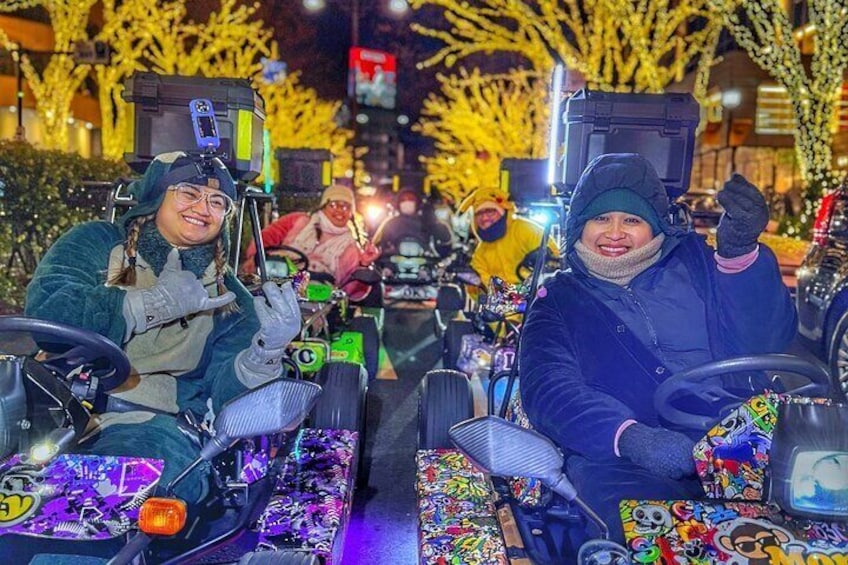 90 min Tokyo Go-Kart: Shibuya Crossing and Tokyo Tower*IDP MUST*