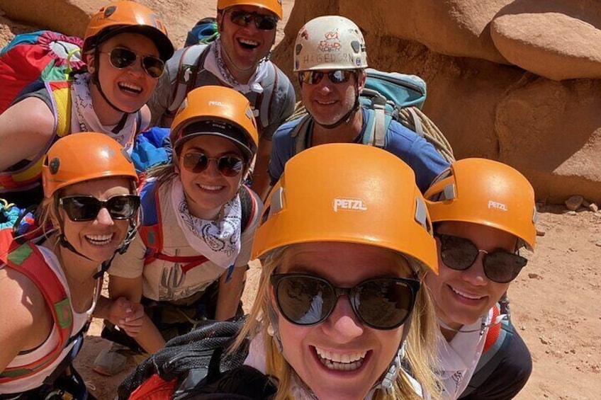 Happy canyoneers.