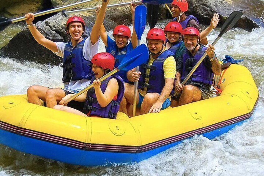 Rafting Quad Safari and Zipline Combo Tour with Lunch 3 in 1
