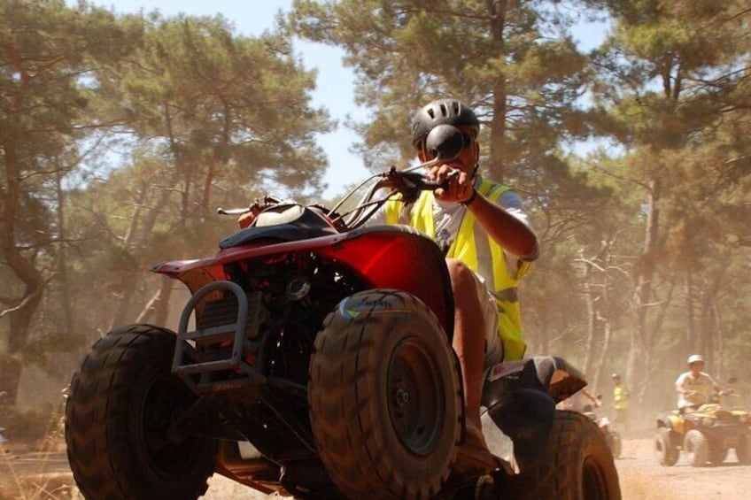 Rafting Quad Safari and Zipline Combo Tour with Lunch 3 in 1