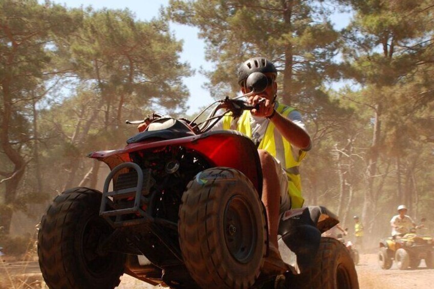 Rafting Quad Safari and Zipline Combo Tour with Lunch 3 in 1