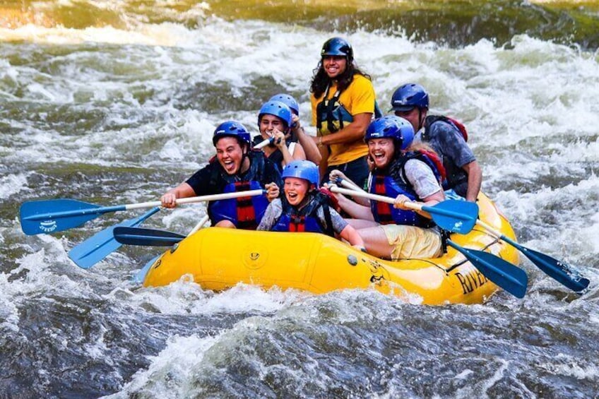 Rafting Quad Safari and Zipline Combo Tour with Lunch 3 in 1