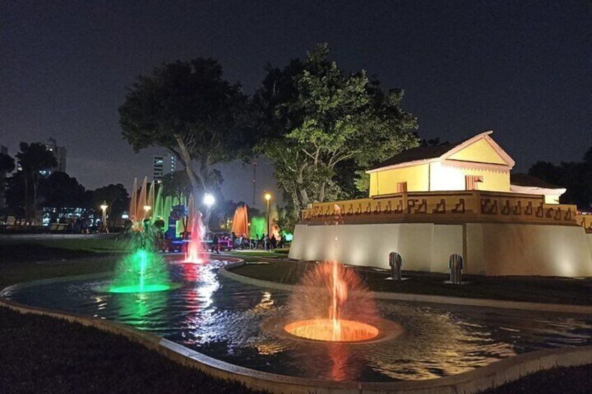 Magic Fountains with Dinner and Typical Dance Show