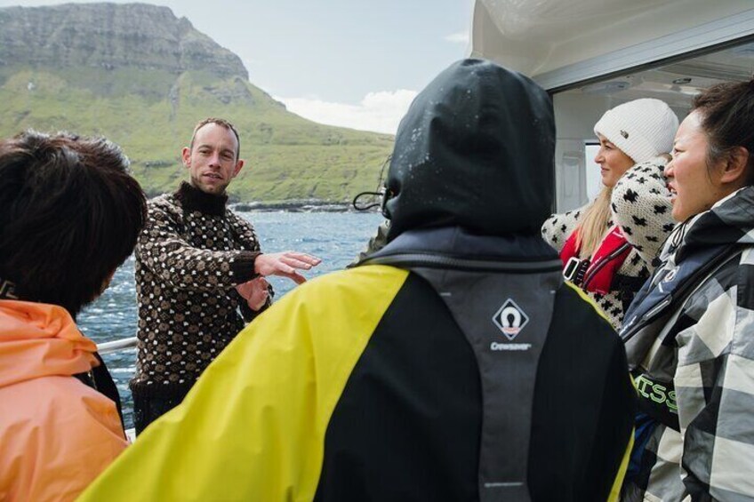 Private Sightseeing Tour with Local Skipper to Vágar Area