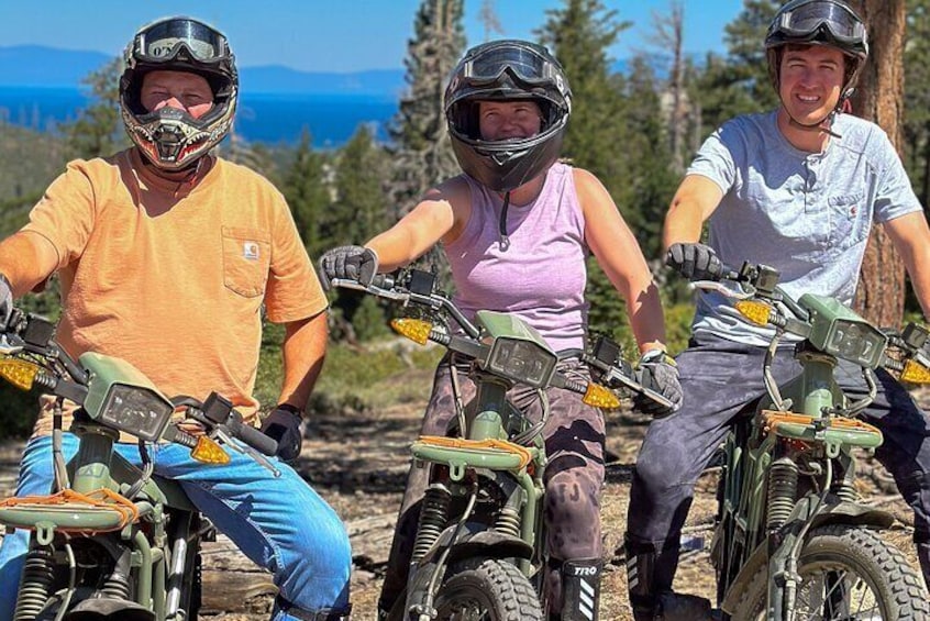 Electric Dirtbike Adventure in Lake Tahoe