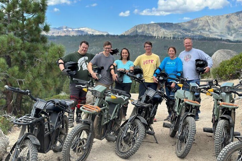 Tahoe Outdoor Adventures Scenic electric dirtbike tour in South Lake Tahoe