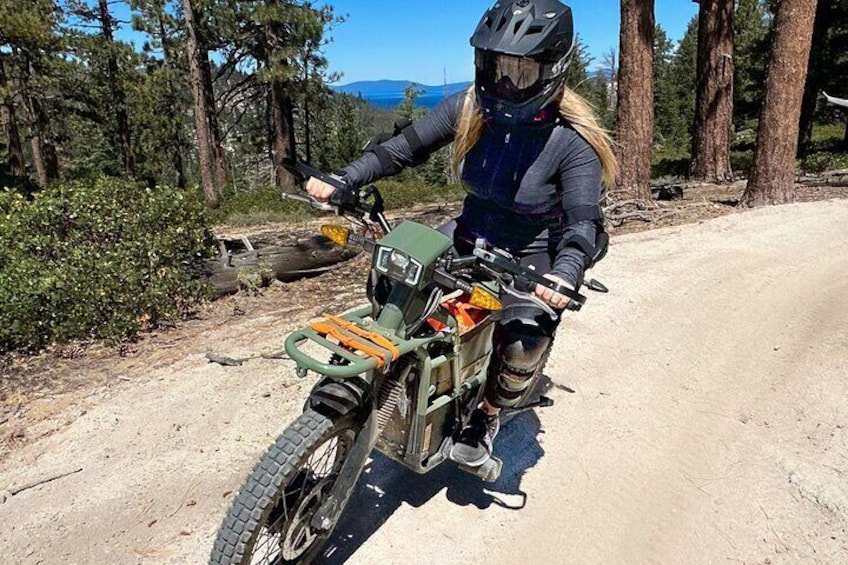 Tahoe Outdoor Adventures Scenic electric dir bike tour in South Lake Tahoe