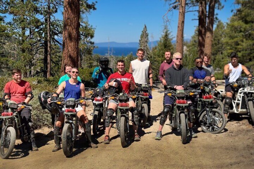 Electric dirt bike adventure with Tahoe Outdoor Adventures!