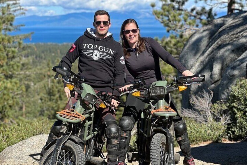 Electric dirt bike adventure with Tahoe Outdoor Advneures!